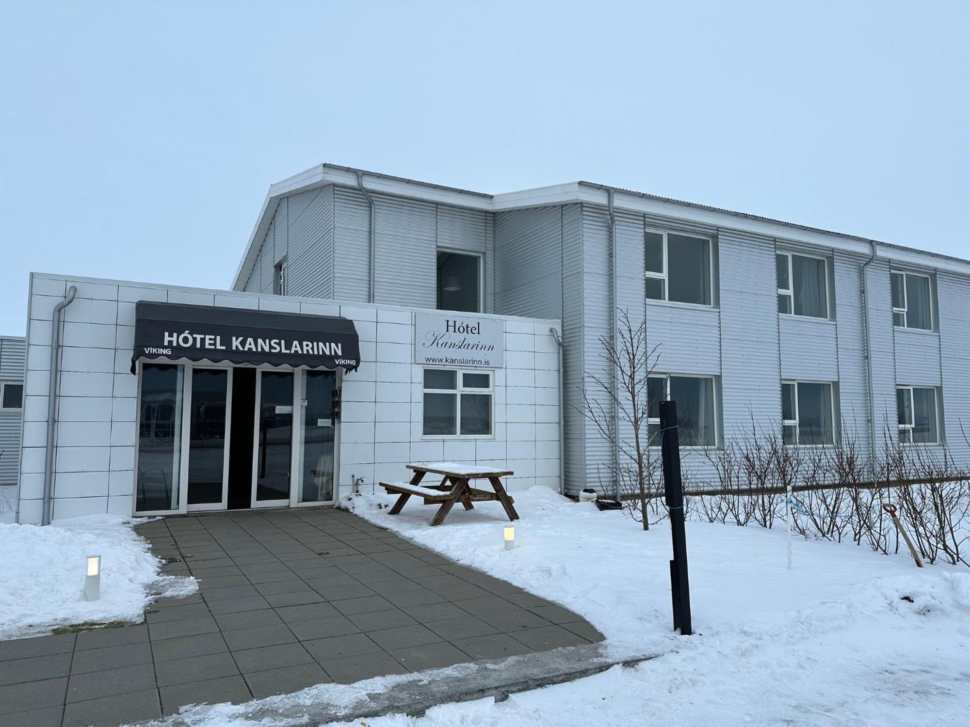 Hotel Kanslarinn Hella Exteriér fotografie