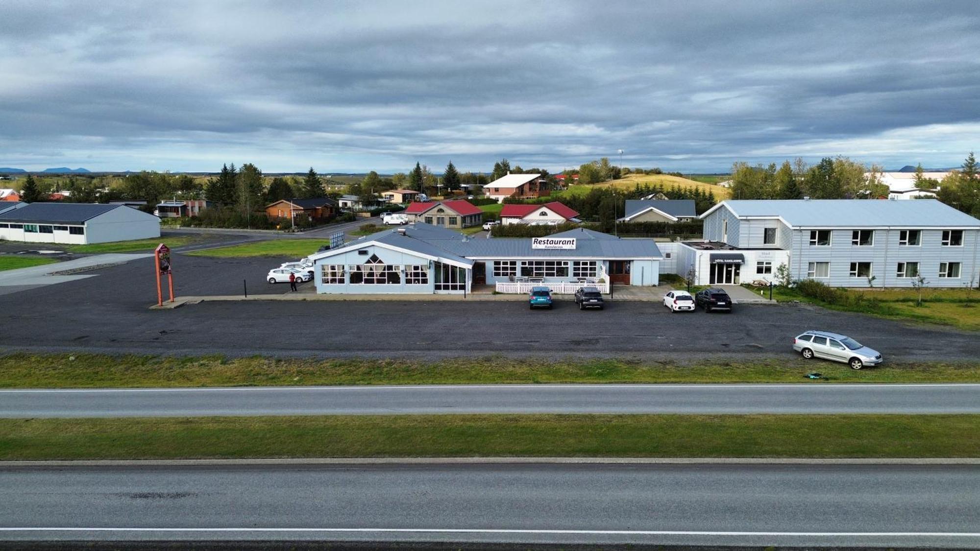 Hotel Kanslarinn Hella Exteriér fotografie