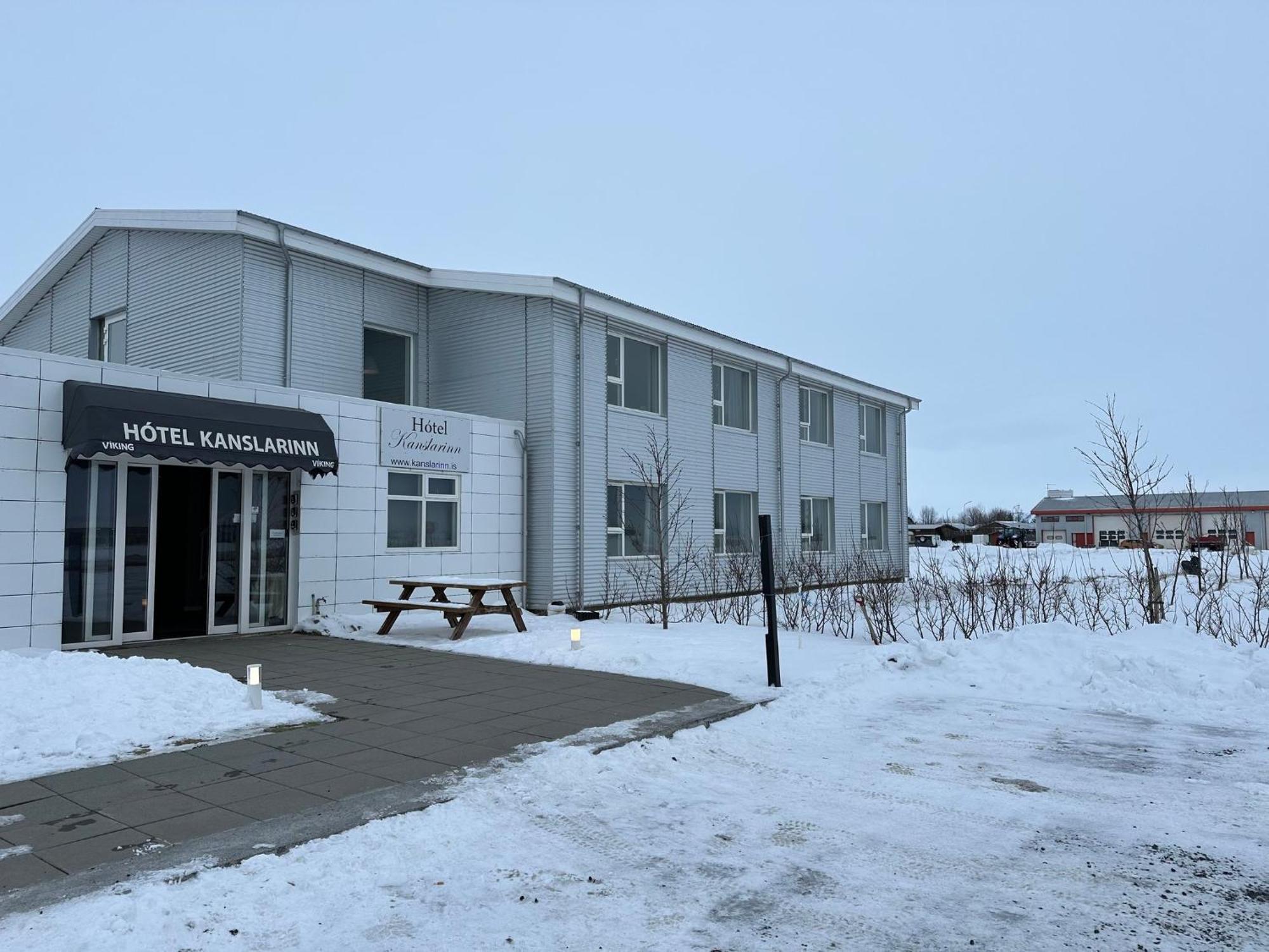 Hotel Kanslarinn Hella Exteriér fotografie